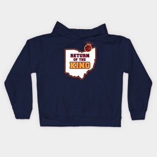 Best Basketball design | Return Of The King Kids Hoodie